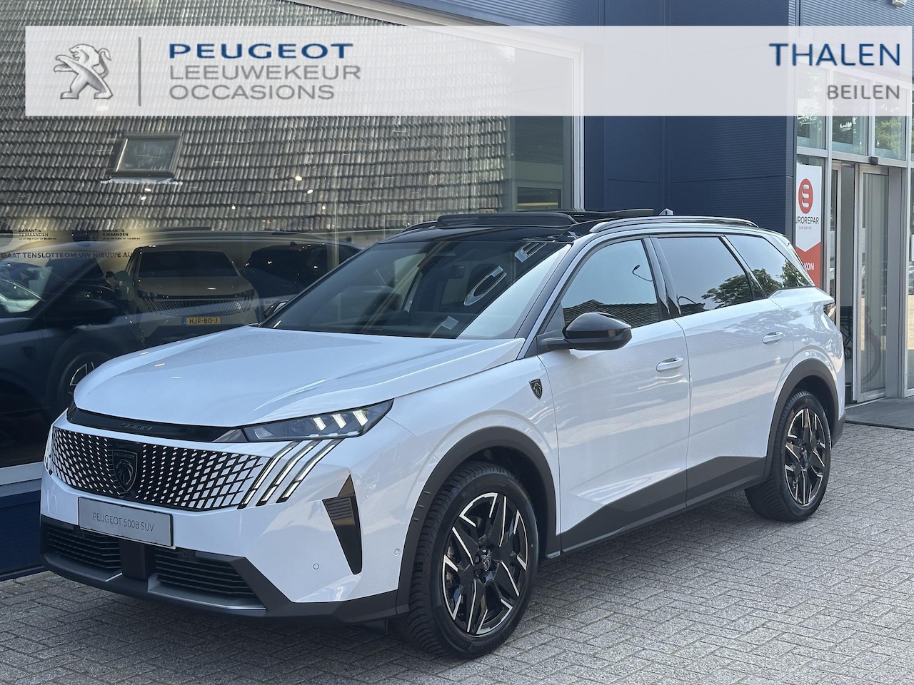 Peugeot 5008 - 1.2 Hybrid 145 GT Automaat | Alcantara Stoelen | Panorama Schuif-/Kanteldak | Zeer complet - AutoWereld.nl