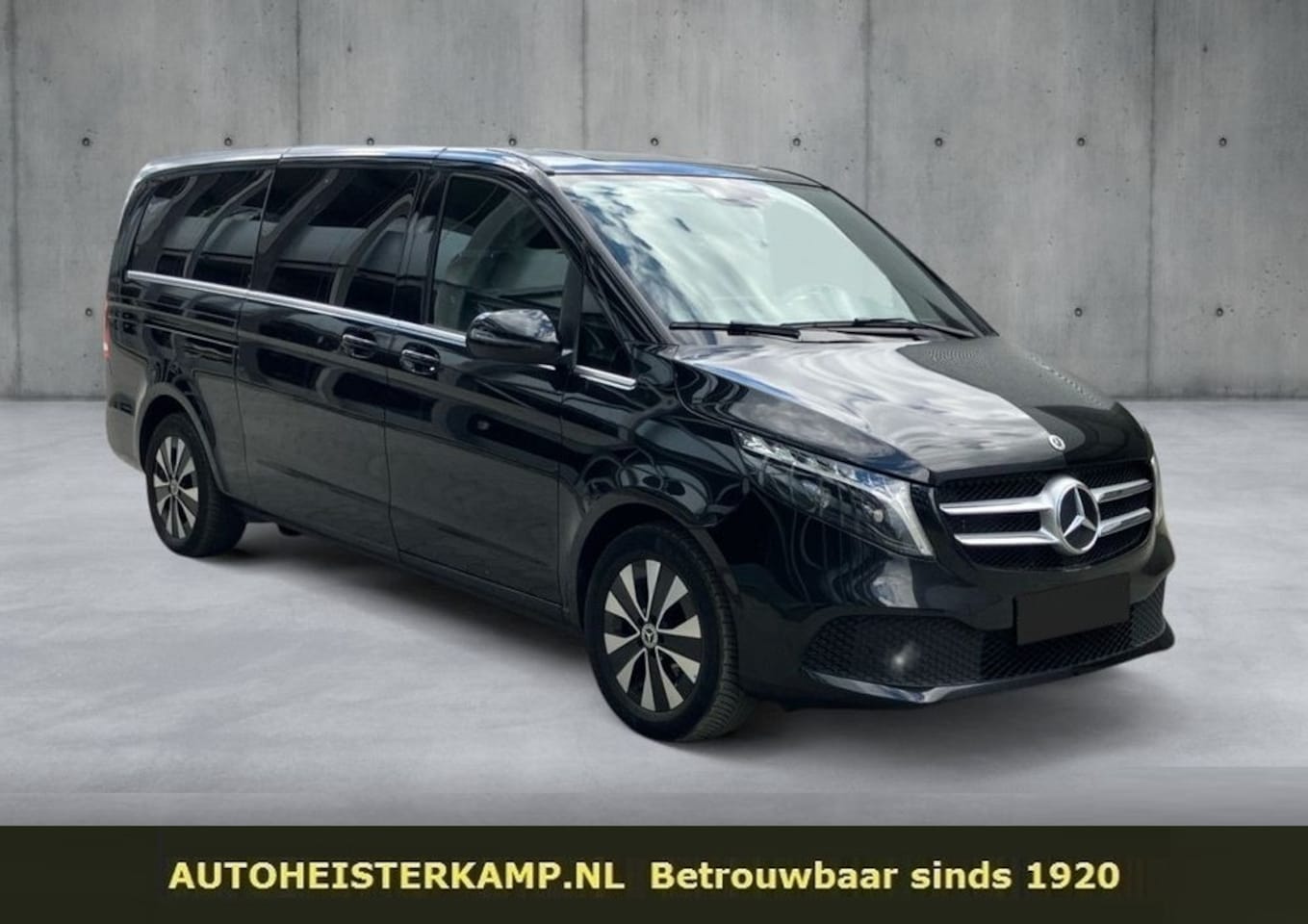 Mercedes-Benz V-klasse - 300d Extra Lang Avantgarde 75.250 ex BTW 8-zitter EL. Schuifdeuren Leder Navi LED Standkac - AutoWereld.nl
