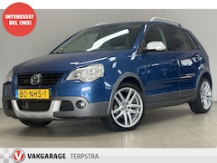 Volkswagen Polo - 1.6-16V Cross /Airco /Cruise /Elek. pakket /C.V. afstand /Radio-CD /17"LMV /Sportstoelen /
