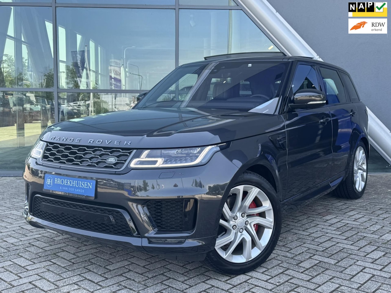Land Rover Range Rover Sport - P400e HSE Dynamic 404pk Panoramadak / Trekhaak / Luchtvering / Stoel Ventilatie - AutoWereld.nl