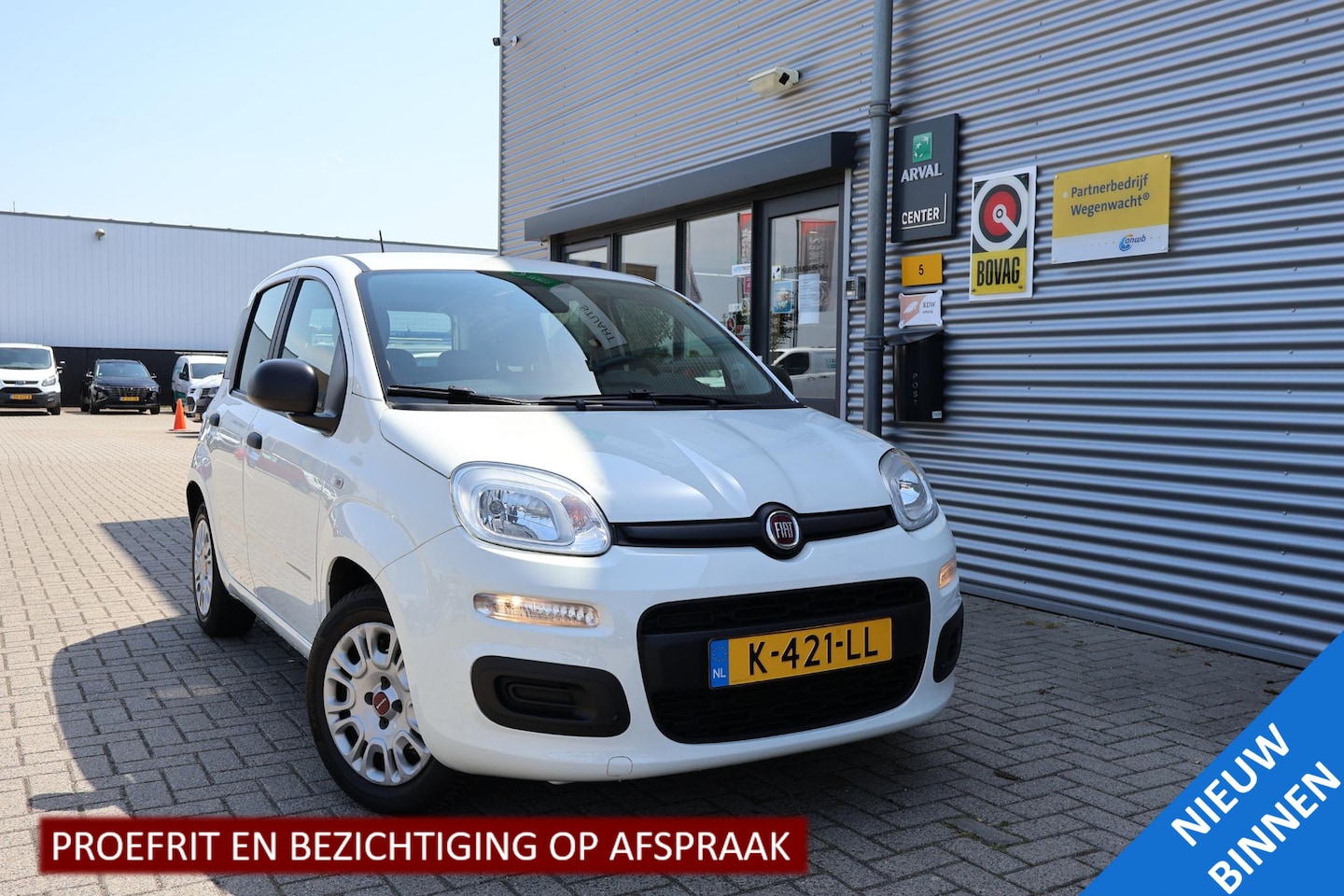 Fiat Panda - 1.0 Hybrid Easy Airco | Citypark | NAP | Multifunctie Stuur | BTW | 1e Eigenaar - AutoWereld.nl