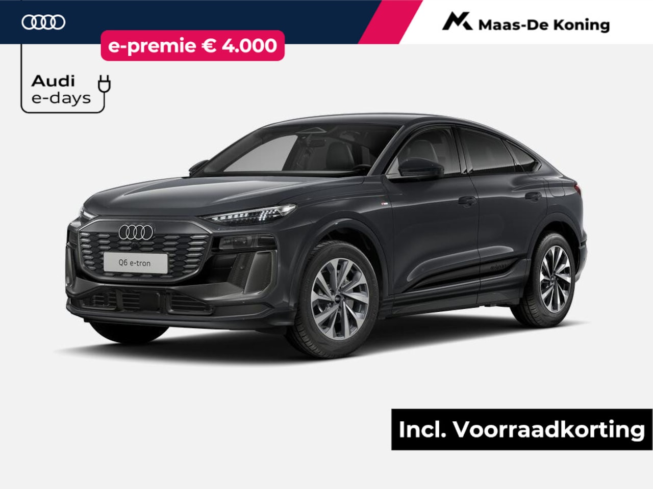Audi Q6 Sportback e-tron - Advanced edition e-tron 83Kwh 185 kW / 252 PK Spor · Tech pro · Sportstoelen leder · Priva - AutoWereld.nl