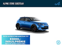 Alpine A290 - GTS 52 kWh NIEUW | Pack Driving | Devialet | Franse Vlag | Blauw logo stuurwiel