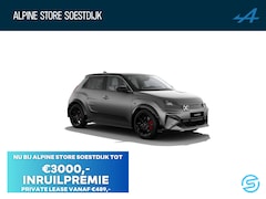 Alpine A290 - GTS 52 kWh NIEUW | Pack Driving | Franse Vlag | Daklijst Hyper Satin | Devialet
