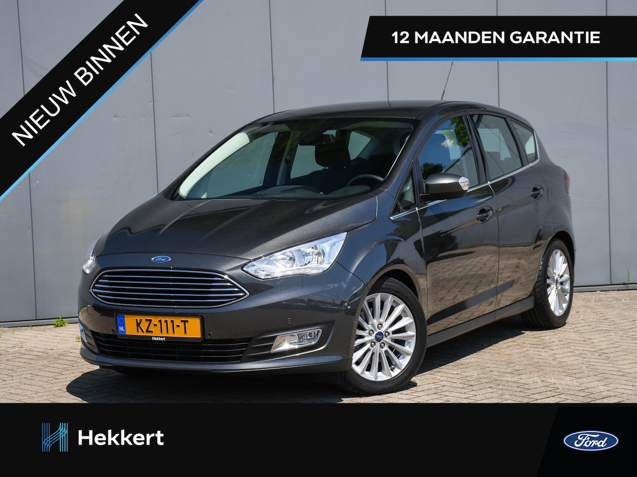 Ford C-Max - 1.5 Titanium 150pk Automaat 100% FORD ONDERHOUDEN | 17''LM | TREKHAAK | KEYLESS | CRUISE.C - AutoWereld.nl
