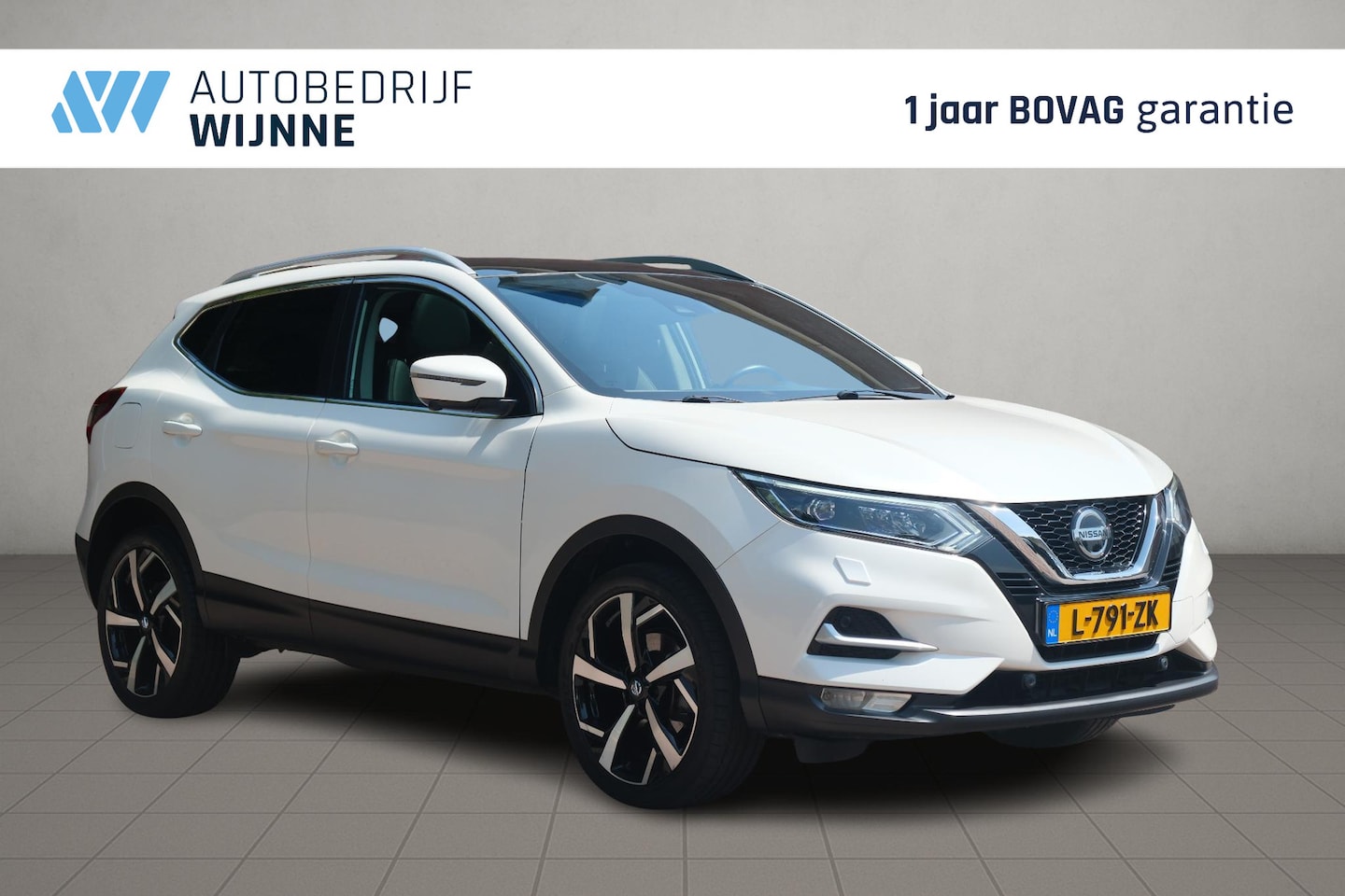 Nissan Qashqai - 1.3 DIG-T 160pk Aut. Tekna Plus | Navi | Climate | Adaptive Cruise | 360° Camera | Panoram - AutoWereld.nl