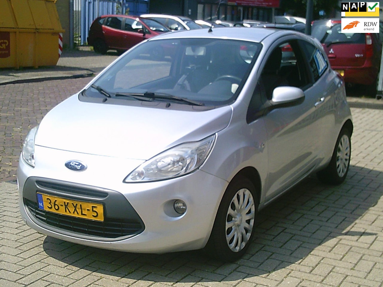 Ford Ka - 1.2 Titanium Nwe Distr Riem & Apk Airco Stuurbekr - AutoWereld.nl