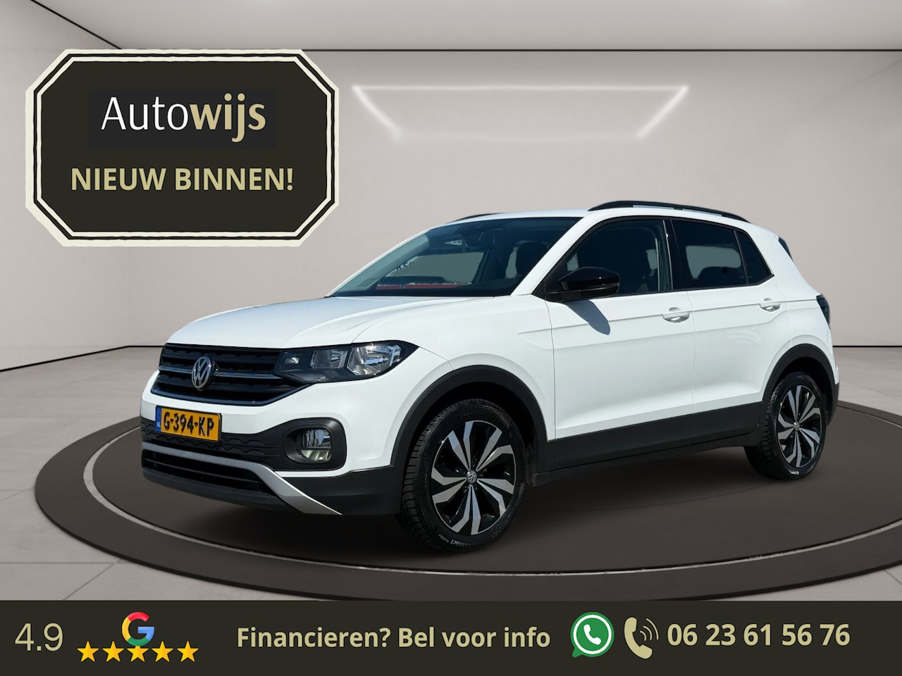 Volkswagen T-Cross - 1.0 TSI Life|AUT|Trekhaak|Carplay|ACC|NL AUTO - AutoWereld.nl
