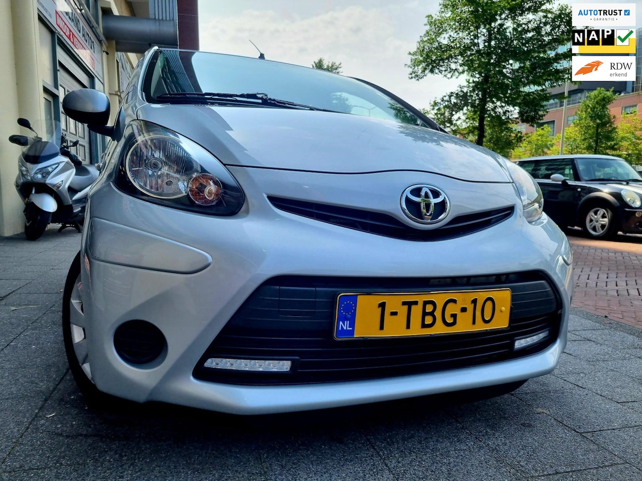 Toyota Aygo - 1.0 VVT-i Aspiration 5drs Airco ElecRam - AutoWereld.nl