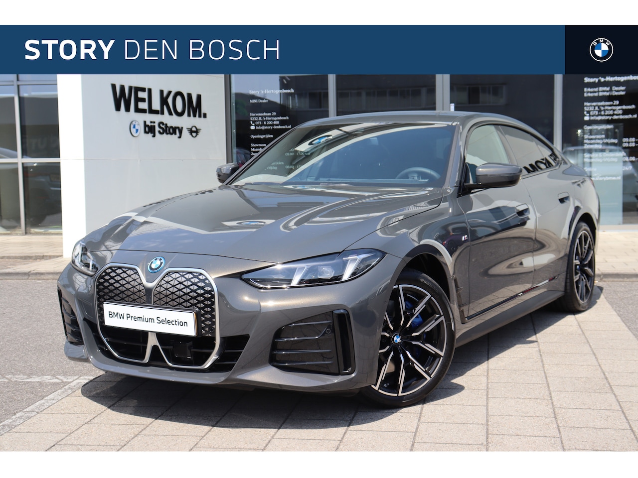 BMW i4 - eDrive35 M Sport / Achteruitrijcamera / Parking Assistant / Live Cockpit Plus / Widescreen - AutoWereld.nl