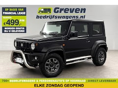 Suzuki Jimny - 1.5 Allgrip 4x4 Airco Bullbar Lier Trekhaak Camera Cruise Navi LED Sidebars 4 Persoons 15"