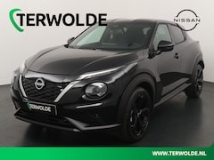 Nissan Juke - 1.6 Hybrid Tekna | €3.500 voordeel | Soundpack | Leder | Cold pack light |