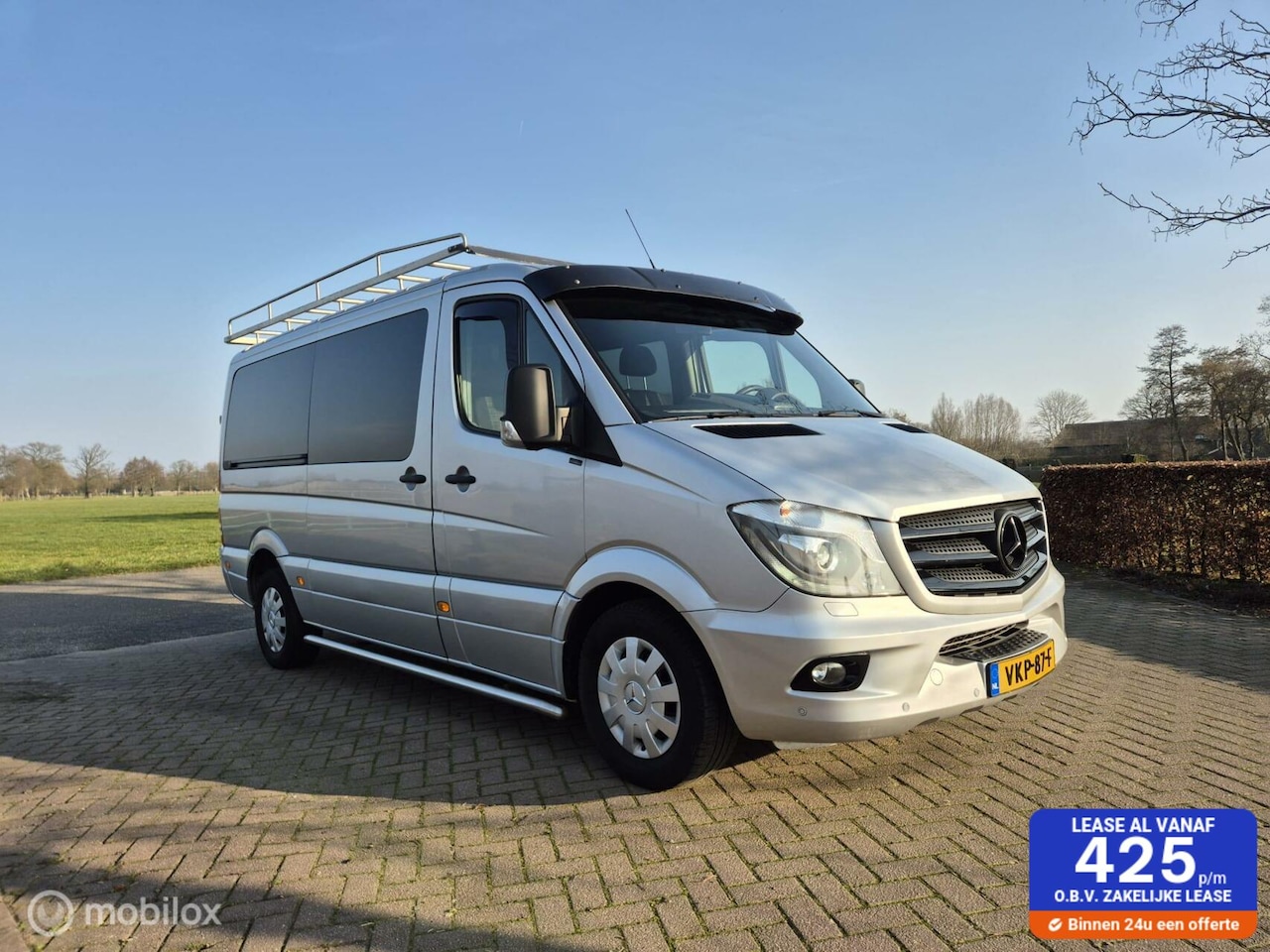 Mercedes-Benz Sprinter - bestel 319 H2H1 met dub cabine - AutoWereld.nl