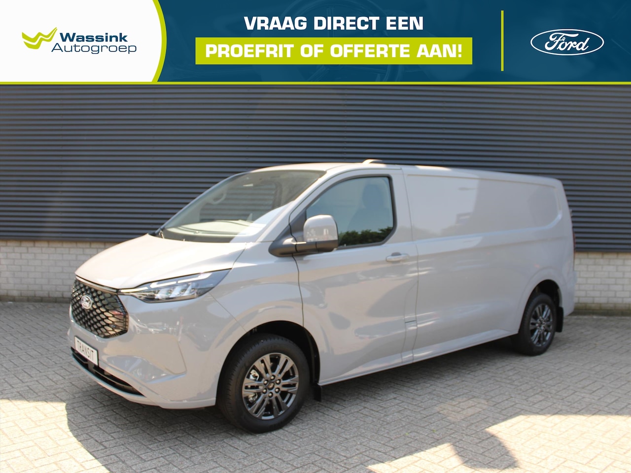 Ford Transit Custom - Limited 65kWh 218pk L2H1 340 I Adaptive Cruise Control I Dode Hoek Bewaking I Camera I Nav - AutoWereld.nl