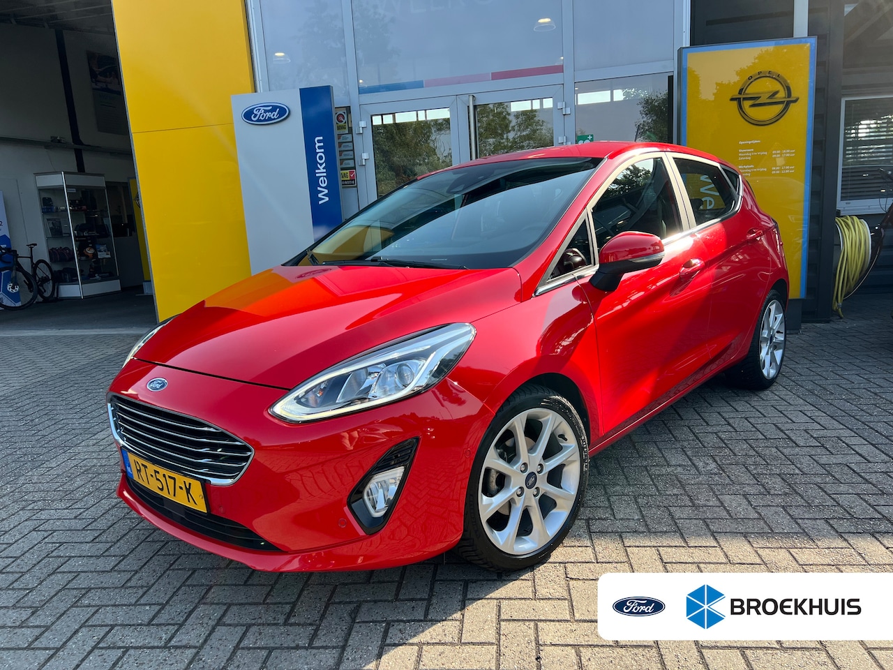 Ford Fiesta - 1.0 100PK Titanium-X | NAVIGATIE| ADAPTIVE CRUISE CONTROL| B&O SOUND| CAMERA| PARKEERSENSO - AutoWereld.nl