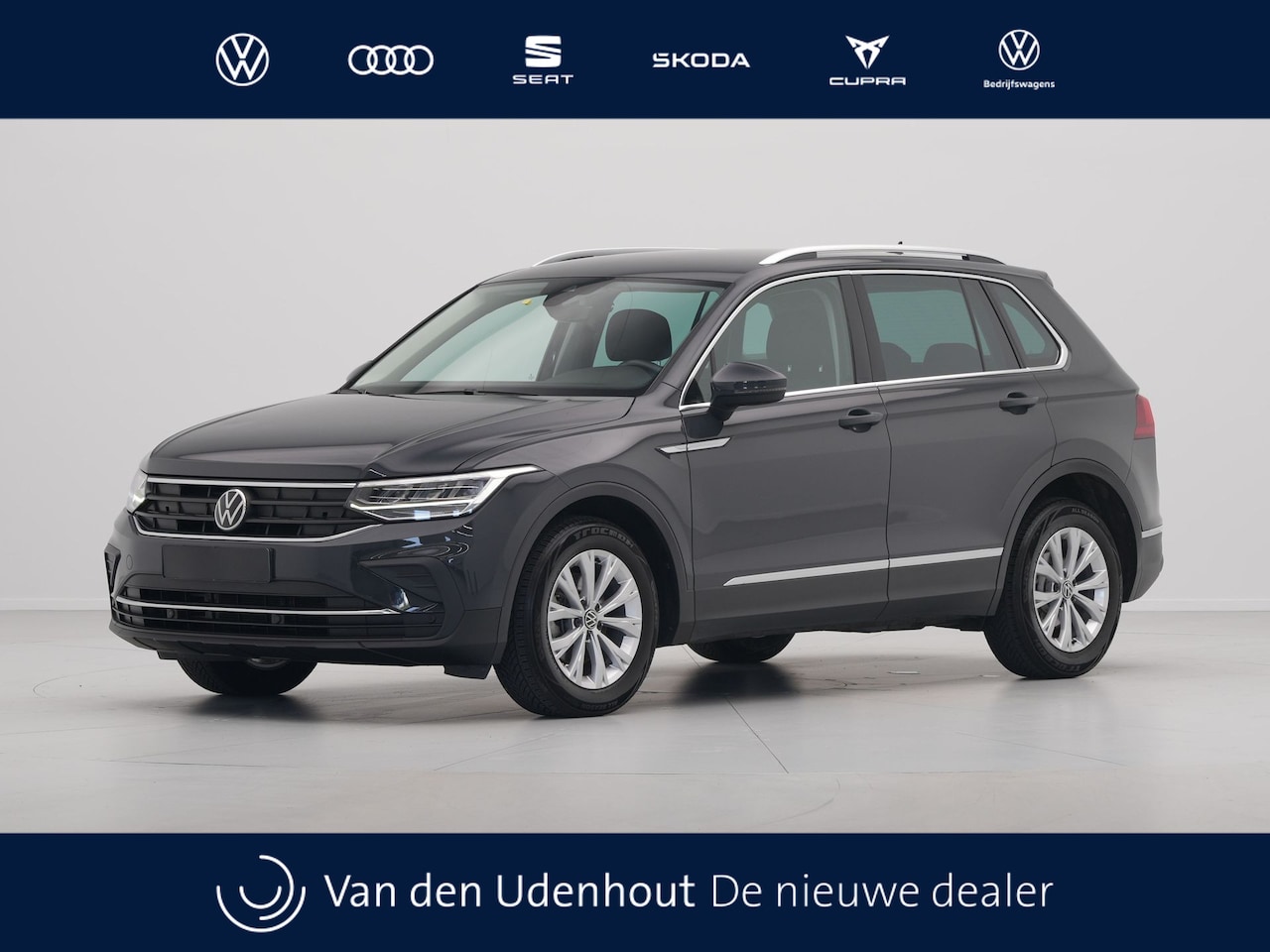 Volkswagen Tiguan - 1.5 TSI 130pk Life Navi via App Clima Pdc Acc Side Assist - AutoWereld.nl