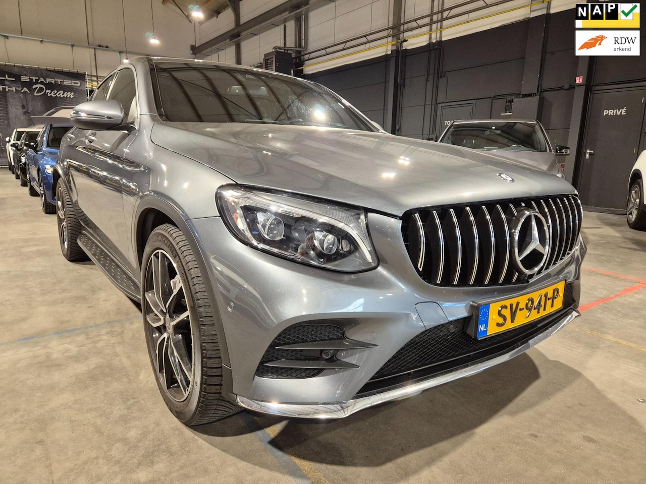 Mercedes-Benz GLC-klasse Coupé - 250 d 4MATIC Edition 1 - Schuifdak - Leder - Camera - Cruise - Elektr Klep en Trekhaak - AutoWereld.nl