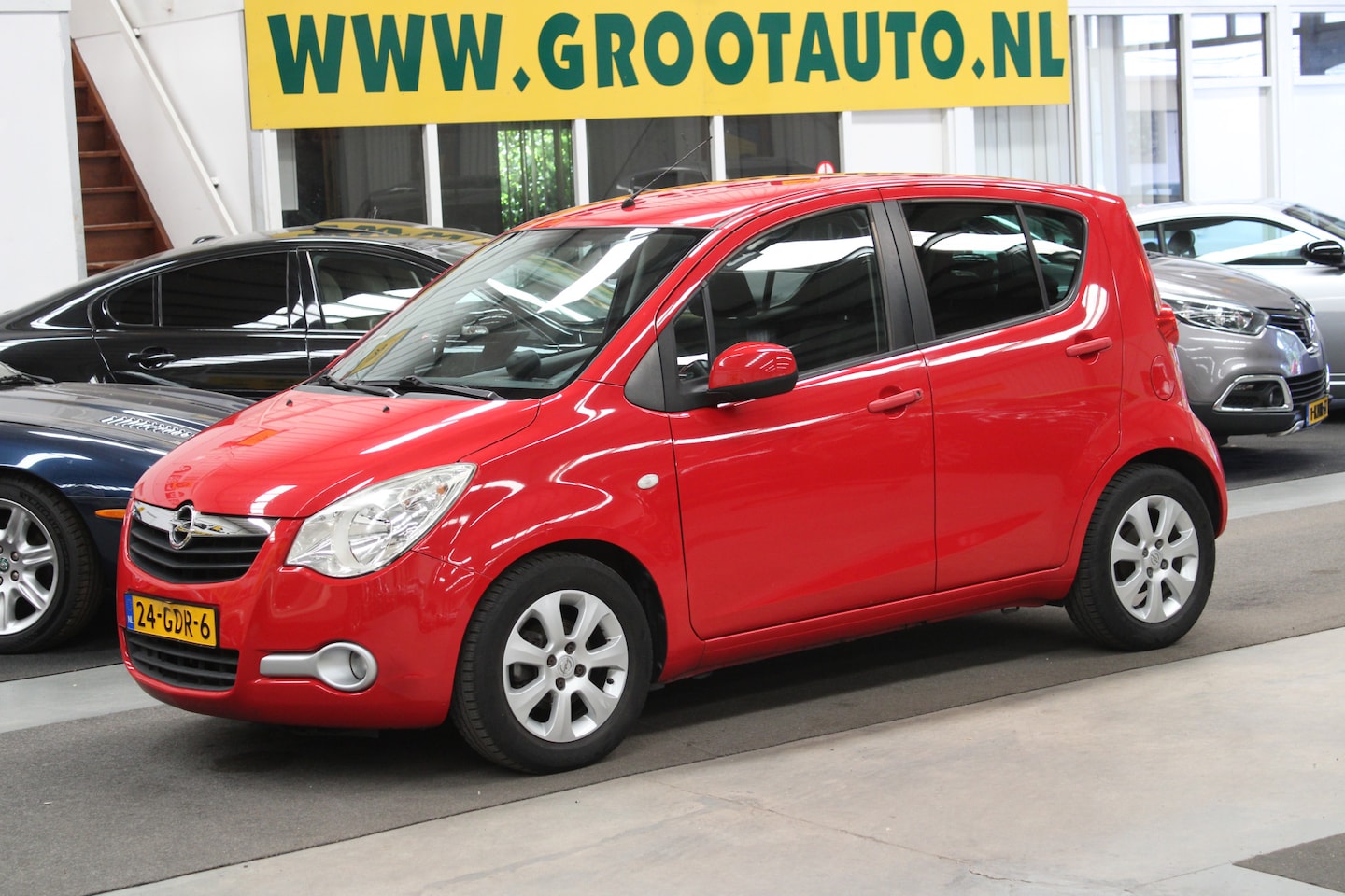 Opel Agila - 1.2 Enjoy NAP, Airco, Stuurbekrachtiging - AutoWereld.nl