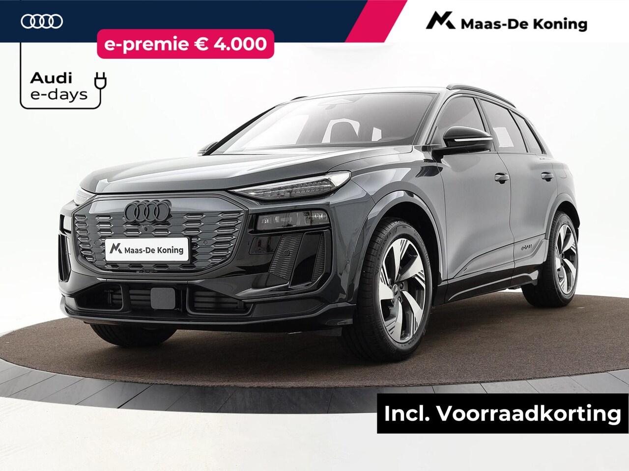 Audi Q6 SQ6 e-tron - S edition (B1) e-tron perf 225kW/306pk 100Kwh Hat Audi Q6 e-tron S edition performance 100 - AutoWereld.nl