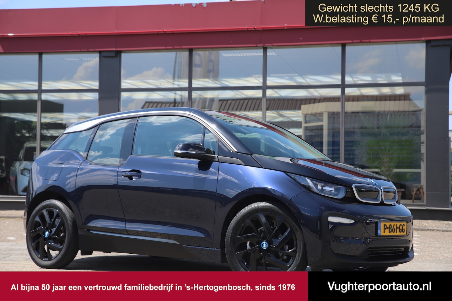 BMW i3 - Executive 120Ah 42kWh/Adaptive/Leder/Camera/W-pomp/3-fase/19" - AutoWereld.nl
