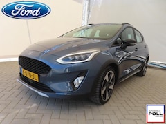 Ford Fiesta - 125pk EcoB Active X Automaat Ad Cruise Navi Camera Winter Parking pack Dodehoek Full LED
