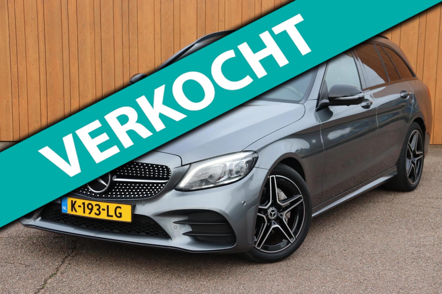 Mercedes-Benz C-klasse Estate - 200 Business Solution AMG org. NL leer+el+vw camera's - AutoWereld.nl