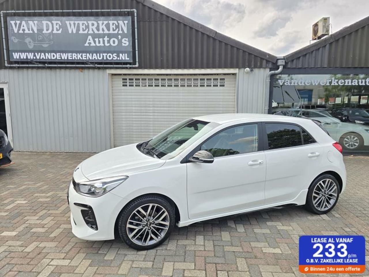 Kia Rio - 1.0 T-GDI GT-Line Clima|Navi|Camera|Leder|Keyless|Nap!! - AutoWereld.nl