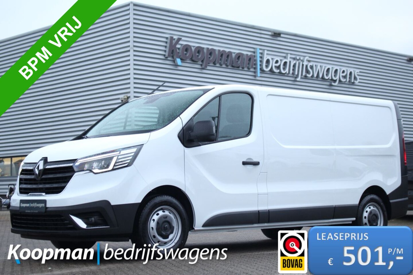Renault Trafic - 2.0 Blue dCi 150pk T30 L2H1 | Cruise | Carplay/Android  | Lease 501,- p/m - AutoWereld.nl