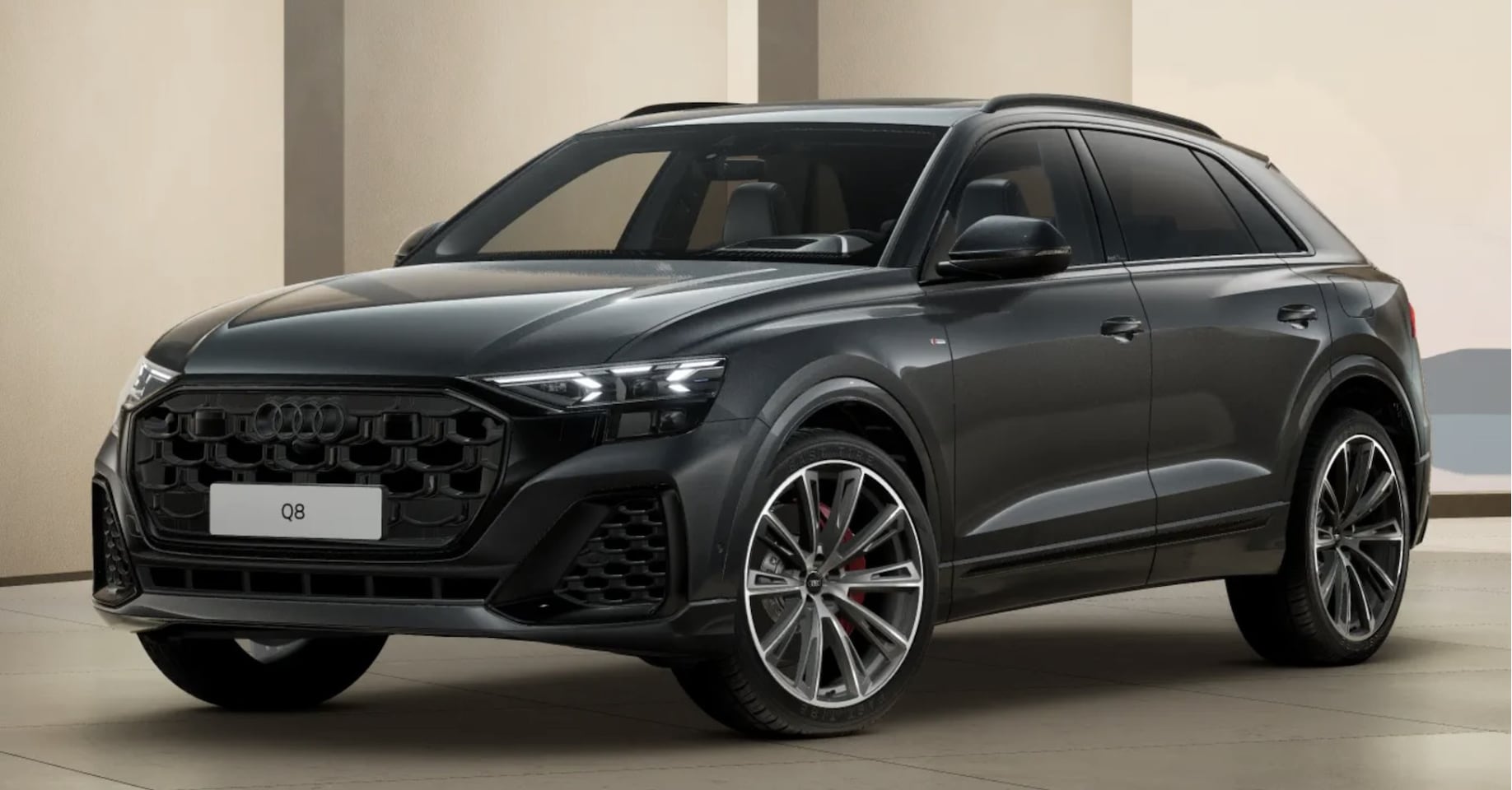Audi Q8 - 55 TFSIe S-Line 4W sturing Pano Tour Park City Trekhaak Soft-Close B&O - AutoWereld.nl