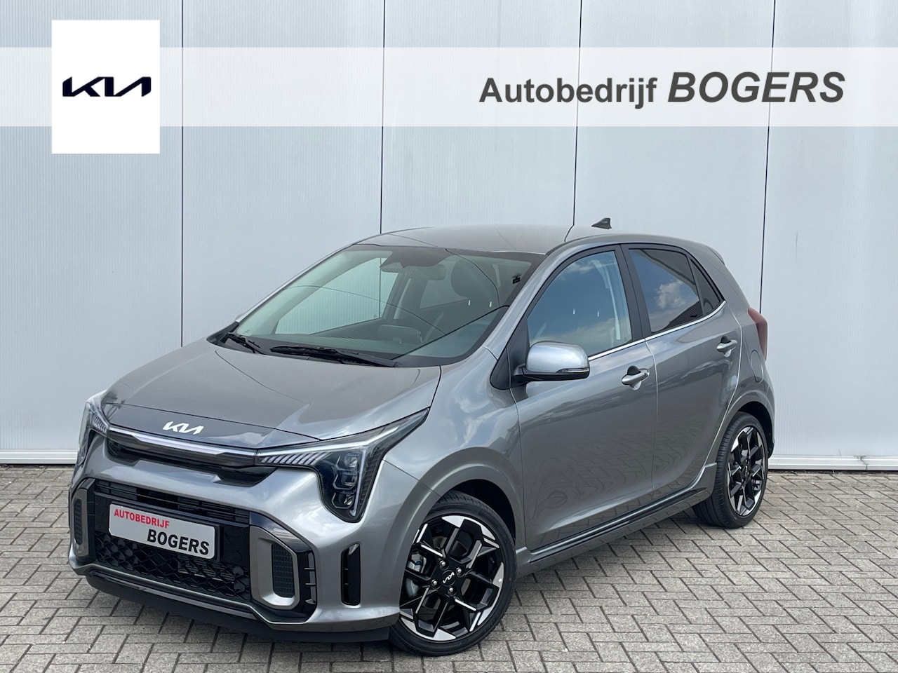 Kia Picanto - 1.0 DPI GT-Line 5p. Navigatie, Climate Control, Leder, 16"Lm, Keyless, LED, Achteruitrijca - AutoWereld.nl