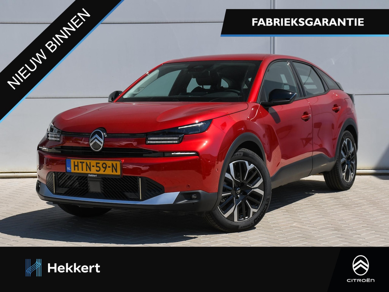 Citroën Ë-C4 - Business Extended range 54 kWh 156pk Automaat DODE HOEK | 18''LM | DAB | PDC + CAM. | STAN - AutoWereld.nl