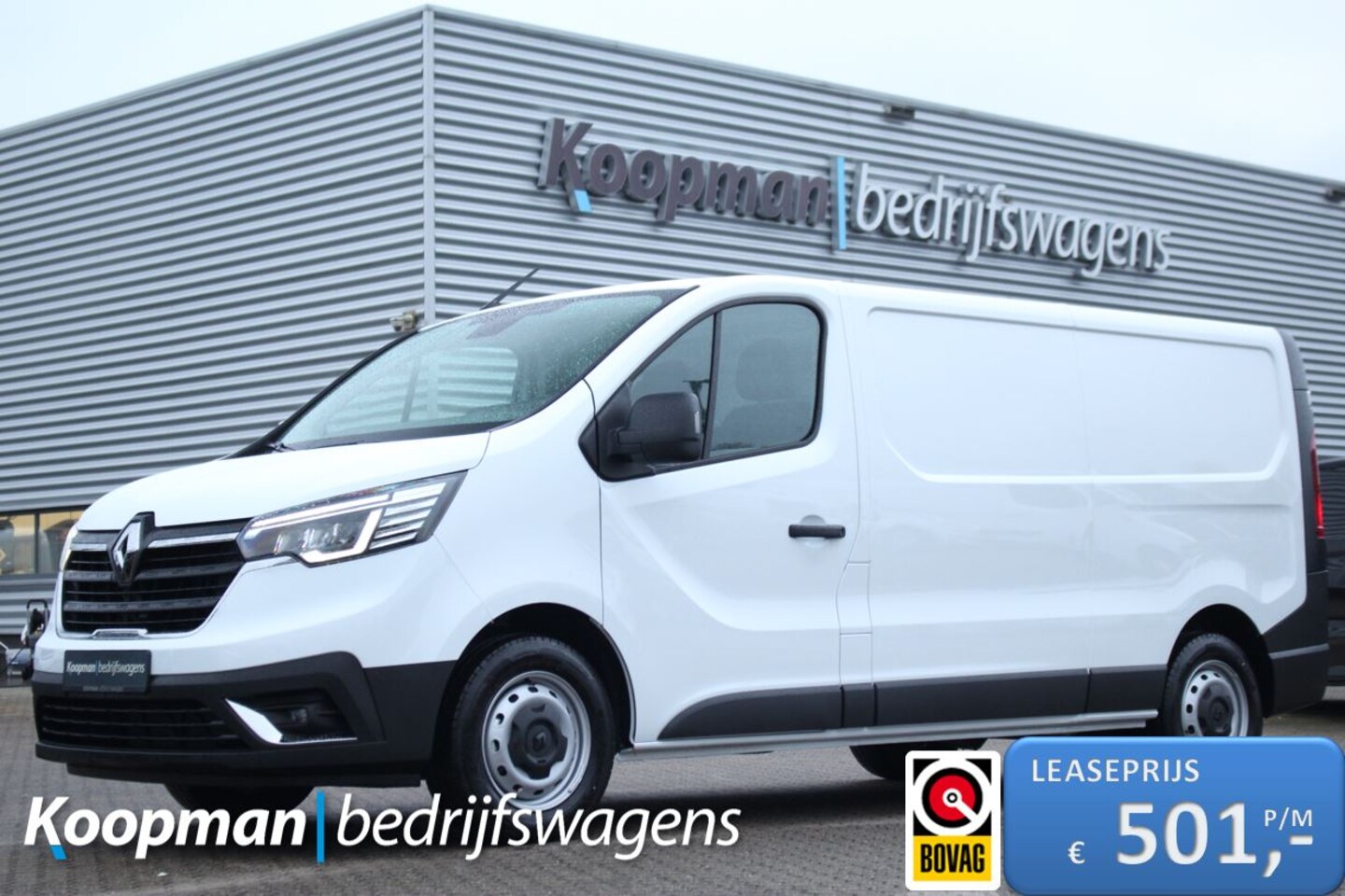Renault Trafic - 2.0 Blue dCi 150pk T30 L2H1 | Cruise | Carplay/Android  | Lease 501,- p/m - AutoWereld.nl