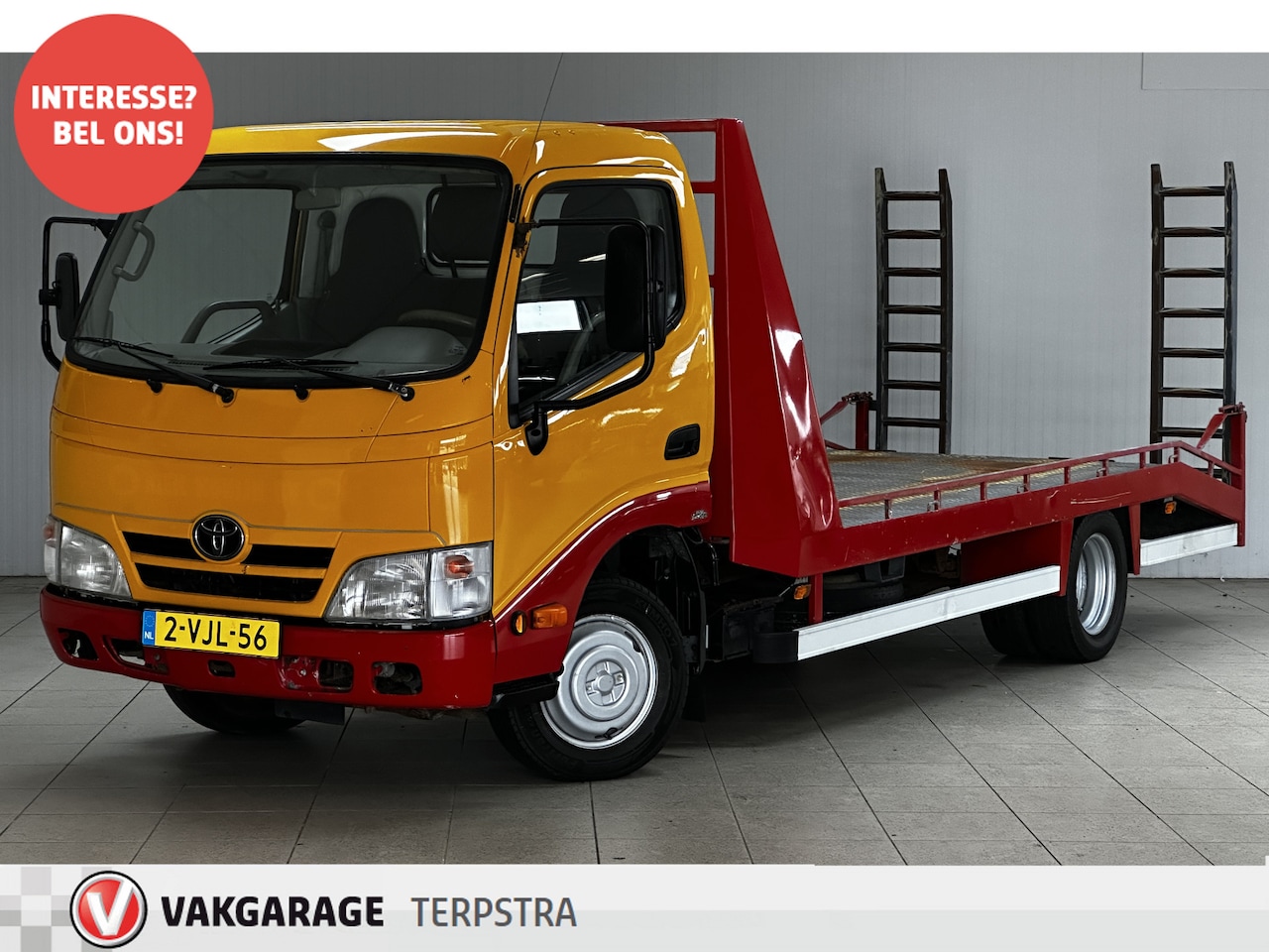 Toyota Dyna - 150 / 3-PERSOONS!/ Elek.Pakket/ Radio+CD/ Stuurbekrachtiging/ 12v Aansluiting/ Airbags. - AutoWereld.nl