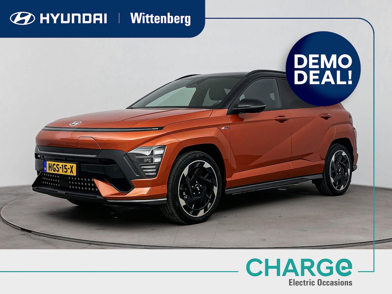 Hyundai Kona Electric - N Line 65.4 kWh | Two tone | 19" Lm-wielen | Memory | 360 Camera | Stoel + stuurverwarming - AutoWereld.nl