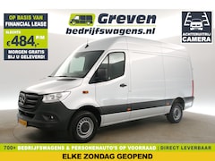 Mercedes-Benz Sprinter - 317 CDI L2H2 170PK 360Camera Airco Cruise Carplay 3 Persoons Navigatie PDC Stoelverwarming
