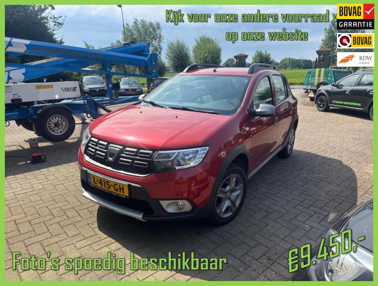 Dacia Sandero Stepway - 0.9 TCe SL - Prijs inclusief 12 maanden BOVAG-garantie en afleveren - - AutoWereld.nl