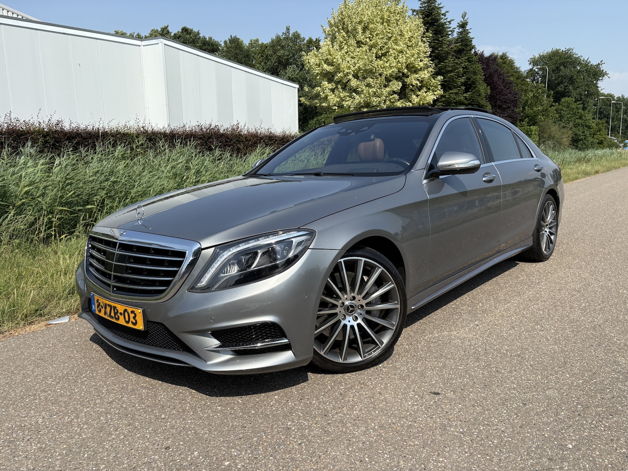 Mercedes-Benz S-klasse - 500 PLUG-IN HYBRID Lang Prestige Plus / AMG / SCHERMEN / MASSAGE - AutoWereld.nl