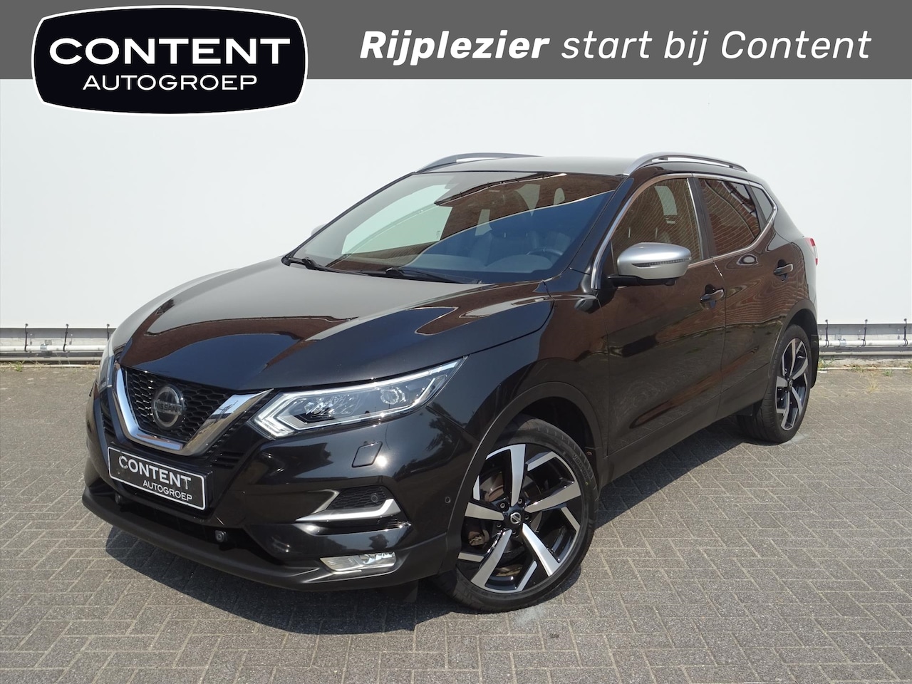 Nissan Qashqai - 1.3 DIG-T Tekna+ |Navi |Pano |Leder - AutoWereld.nl