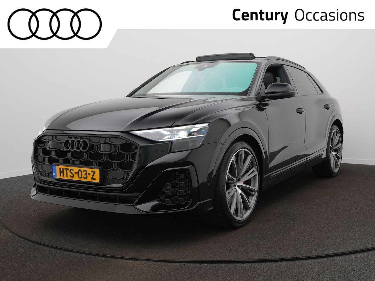 Audi Q8 - 55 TFSI e quattro Pro Line S -Line | HUD | Panodak | Elek. Trekhaak | Leder | Nachtzicht - AutoWereld.nl