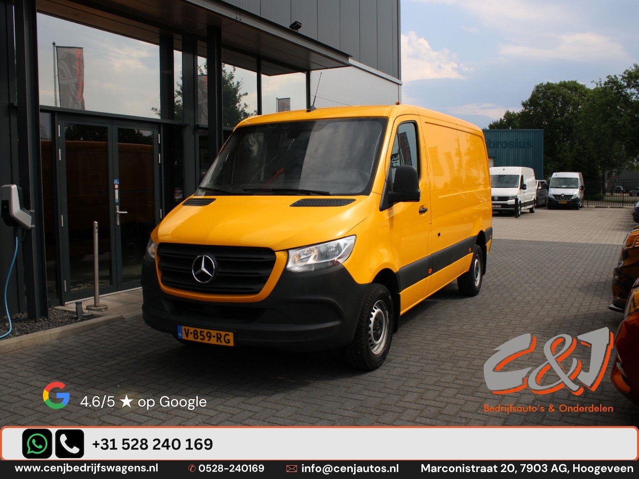 Mercedes-Benz Sprinter - 316 2.2 CDI L2H1 airco navi cruise 3 persoons - AutoWereld.nl