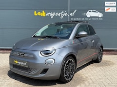 Fiat 500e - La Prima 42 kWh *schuifdak *p-camera *leder *ecc