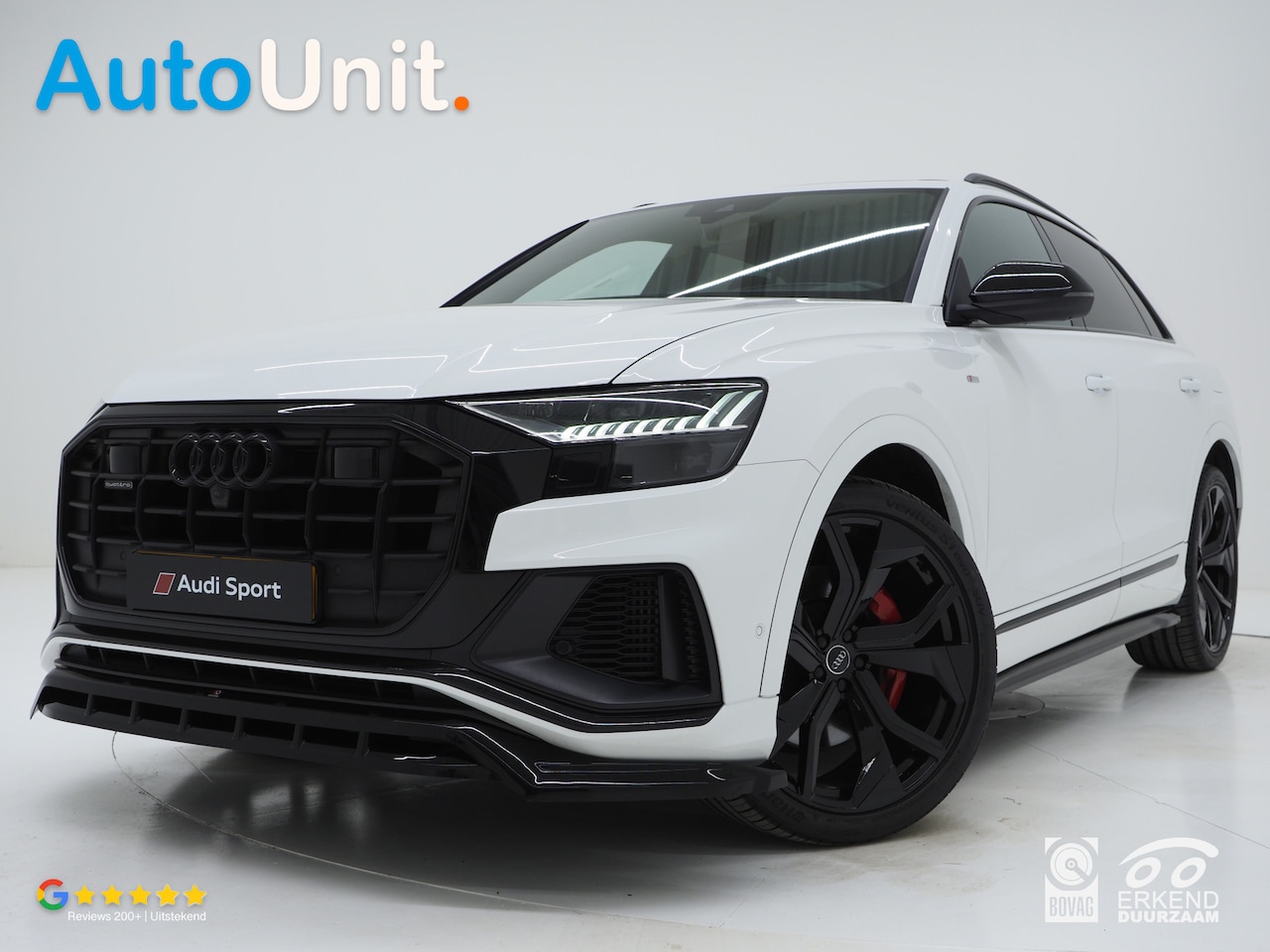 Audi Q8 - 60 TFSI e quattro Competition BlackOptic 462PK | RS Stoelen | 23" | Panoramadak | Luchtver - AutoWereld.nl