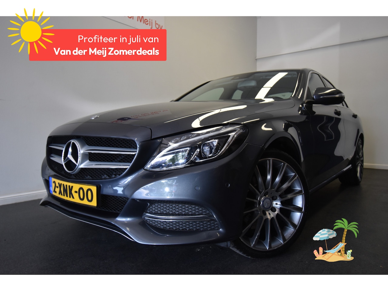 Mercedes-Benz C-klasse - 220 CDI Prestige 220 CDI Prestige , TREKHAAK , CLIMATR ,  CR CONTR , LED KOPLAMPEN , PDC V+A , LMV19  , - AutoWereld.nl