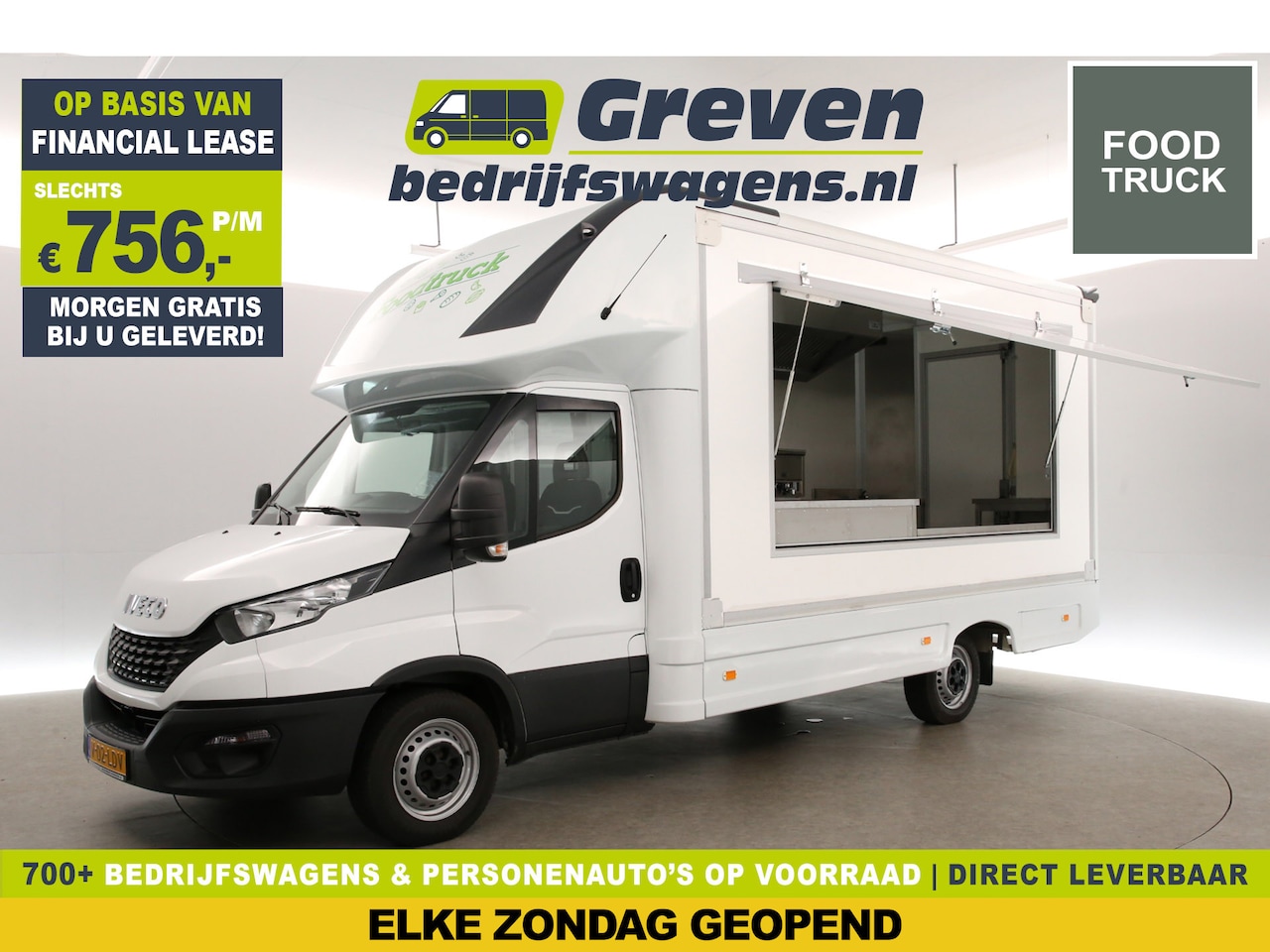 Iveco Daily - 35S14 2.3 410 | Foodtruck | Patatwagen | Verkoopwagen | Patatkraam | Eventtruck | Frietwag - AutoWereld.nl