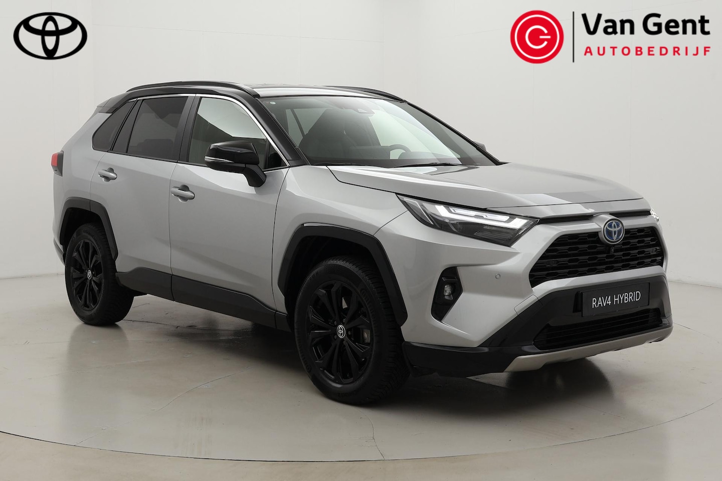 Toyota RAV4 - 2.5 Hybrid AWD Bi-Tone | Navigatie | 360 camera | Digitale binnenspiegel | Dodehoek detect - AutoWereld.nl