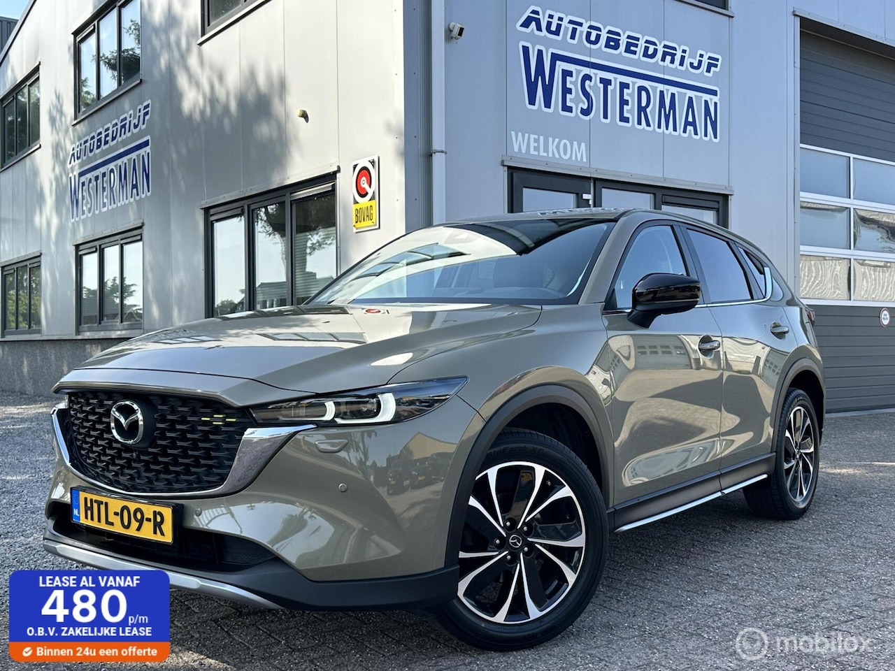 Mazda CX-5 - 2.0 SkyActiv-G 165 Newground Aut Nw Model 360°Cam Stoel-stuurverw. Led etc. - AutoWereld.nl