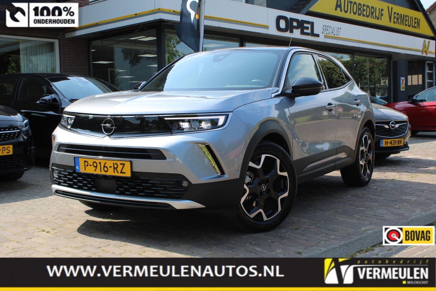 Opel Mokka Electric - Elektrisch 50kWh 136PK 11kW Ultimate + 18"/ Navi/ Clima/ Cruise/ Winterpakket/ Full-LED/ C - AutoWereld.nl