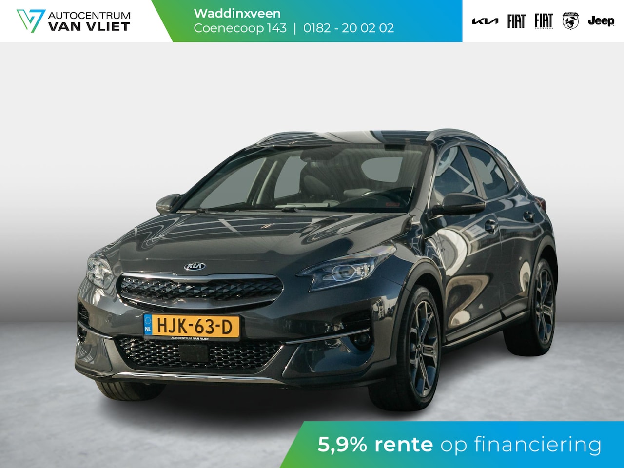 Kia XCeed - 1.6 GDi PHEV DynamicPlusLine l navigatie l 18 inch velgen l stoel stuurverwarming l - AutoWereld.nl