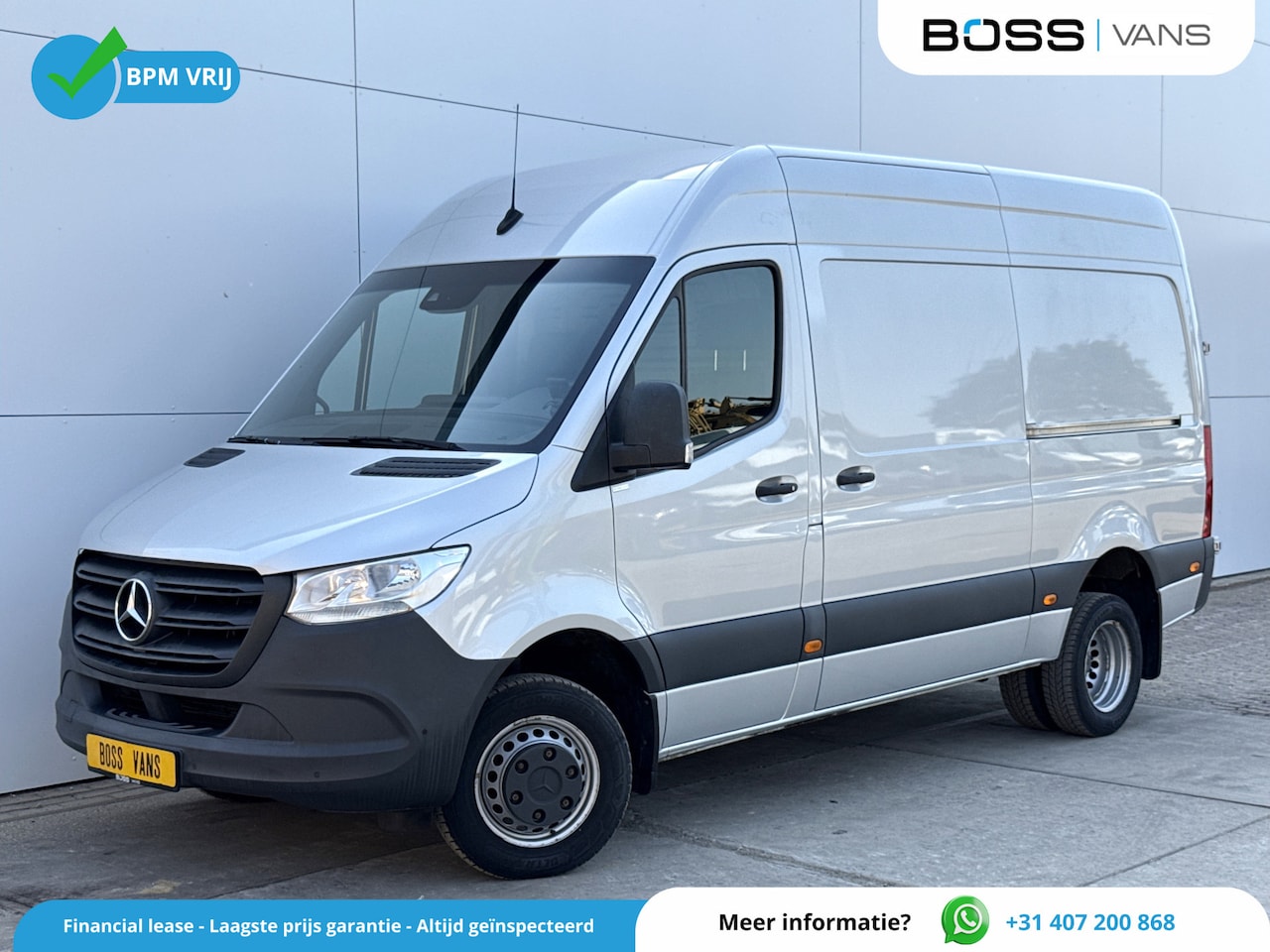 Mercedes-Benz Sprinter - 516 2.2 CDI L2H2 Dubbellucht Dubbele Schuif Climate Control Carplay Stoelverwarming Parkee - AutoWereld.nl
