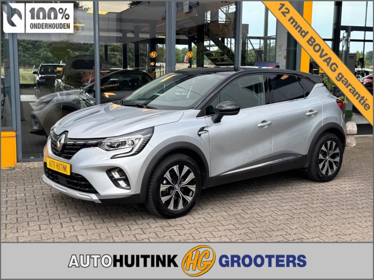 Renault Captur - 1.6 E-Tech Hybride 145 Techno - camera - navi - AutoWereld.nl